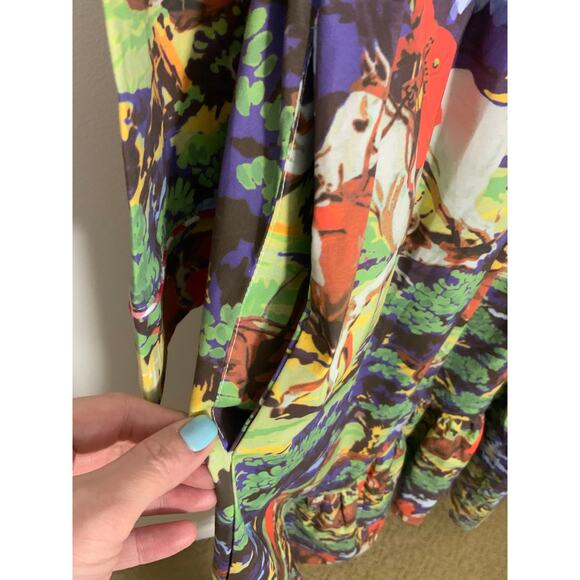 House of MBR Pippa Foxtail Multicolor Maxi Dress NWT $335 size Medium - Picture 7 of 10